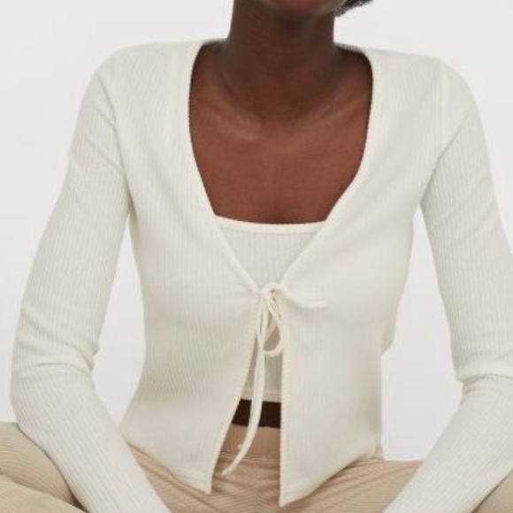 H&M front tie cardigan - Picture 2 of 3